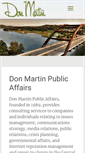 Mobile Screenshot of donmartin.com